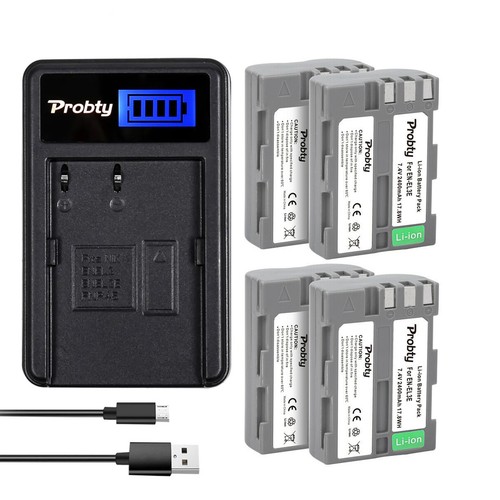 El3e batteria caricatore - batteria, +