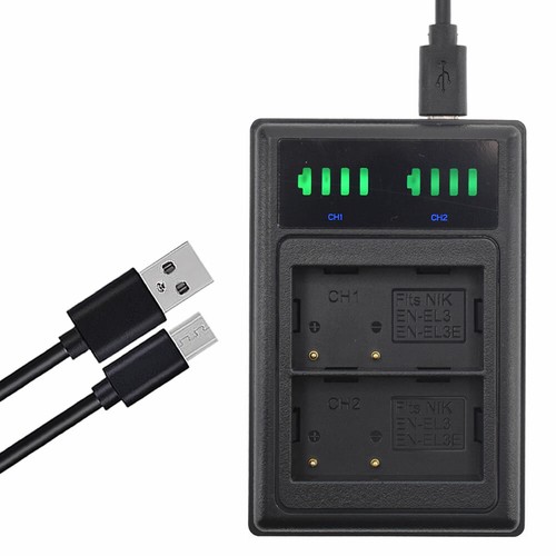 Caricabatteria lcd dual per - caricabatteria,